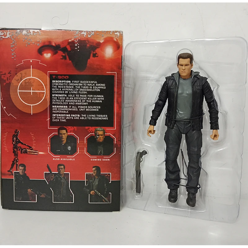 

Экшн-фигурка Арнольда Шварценеггера версия NECA The Terminator Genisys T-800 Guardian коллекция Рождественский подарок популярный 18 см