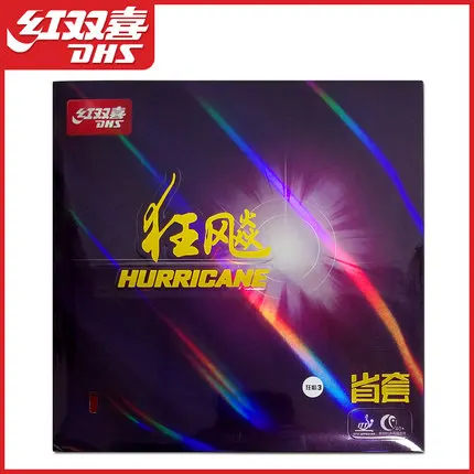 DHS Original hurricane 3 provincial Attack Loop Orange Blue sponge Pips-In Table Tennis PingPong Rubber with Pimples In | Спорт и