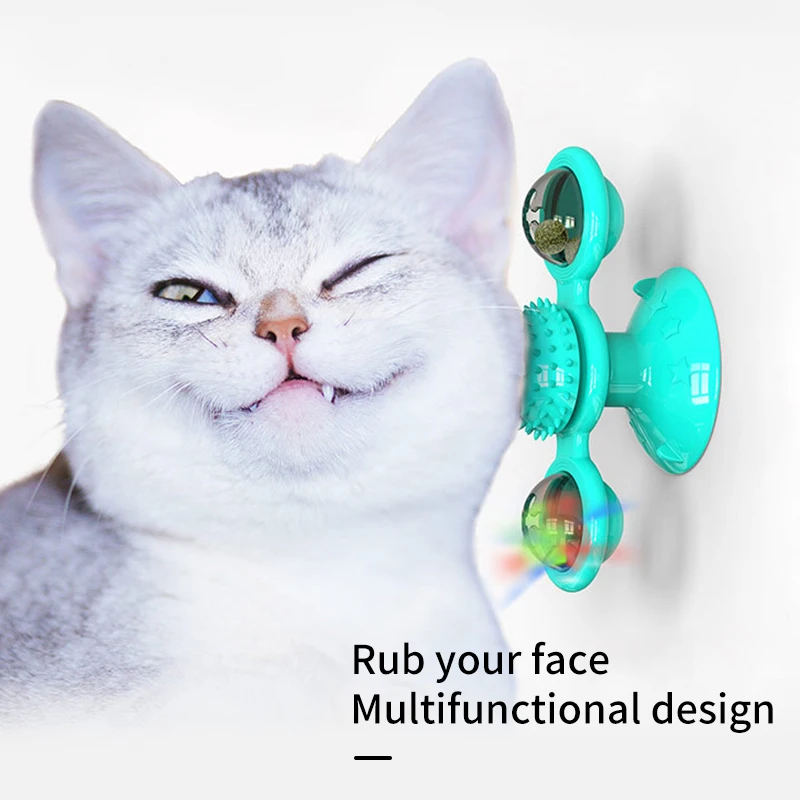 Игрушка для кошек Интерактивная карусель собак устройство протирания домашних