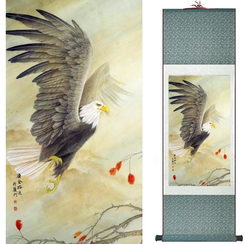 

Eagle art painting Chinese Art Painting Home Office Decoration Chinese painting2019080807