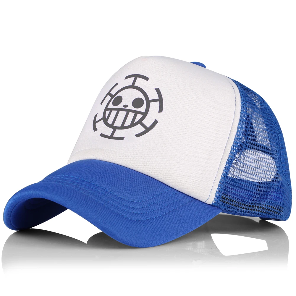 Весенние женские спортивные кепки мужские короткие с принтом аниме модные