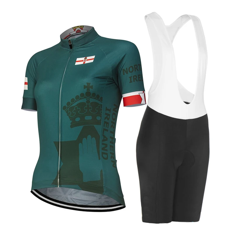 Новый Северной Ирландии зеленая Женская летняя футболка с короткими рукавами