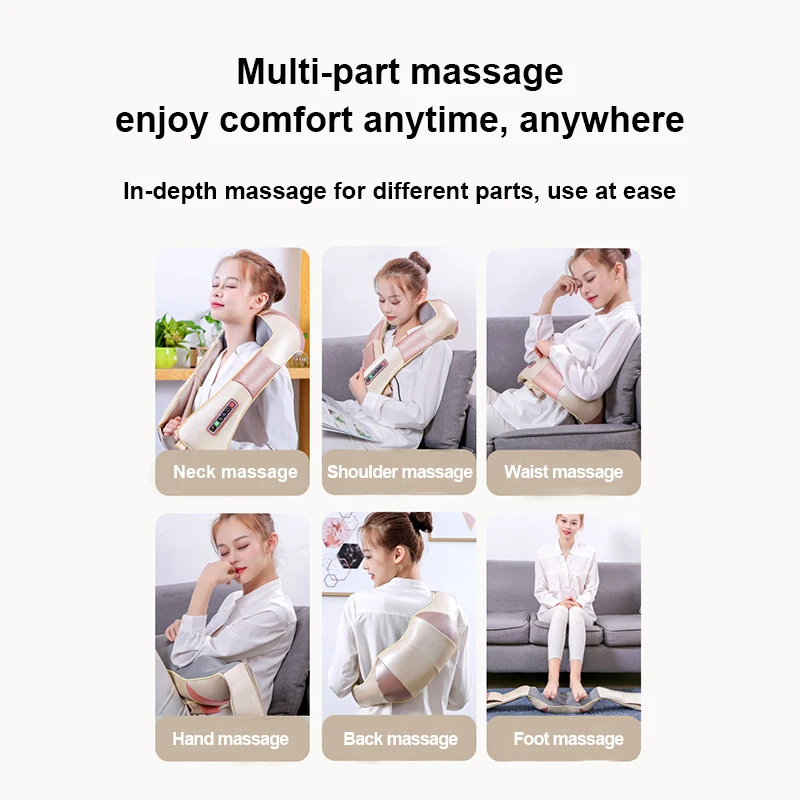 

eck Massage Massager Electric Neck And Back Massager Intelligent Neck Massager Massage Instrument Electric NM55110
