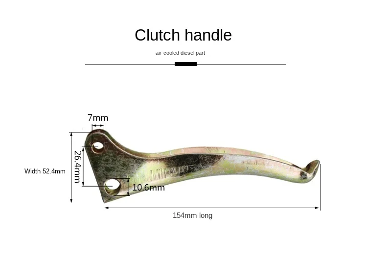STARPAD для цилиндра с воздушным охлаждением почвофреза дизельным двигателем 170F 178F