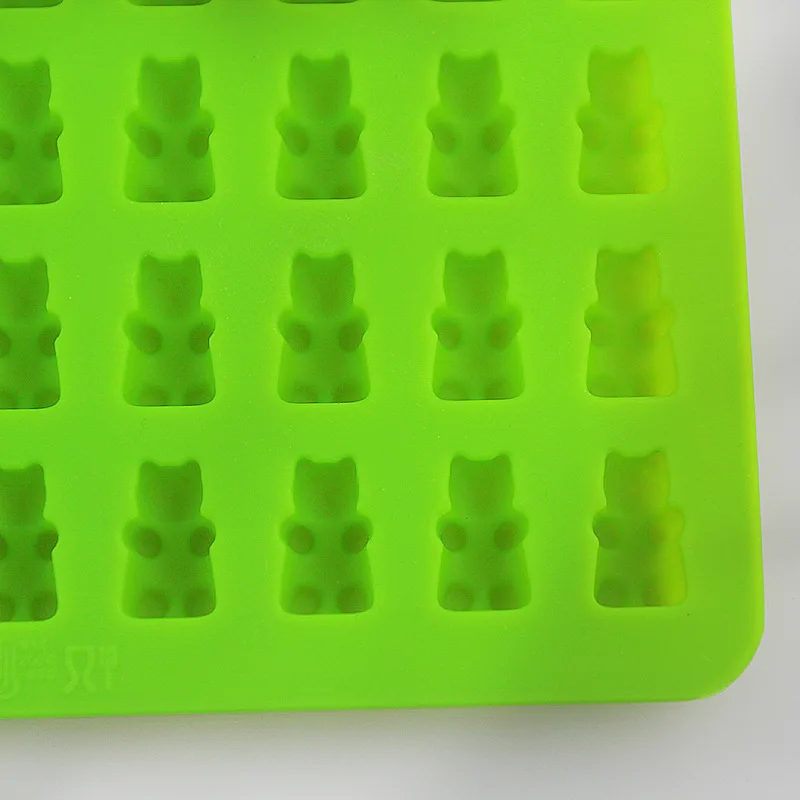 Силиконовая форма для торта конфета 3D жевательного медведя десерта шоколада