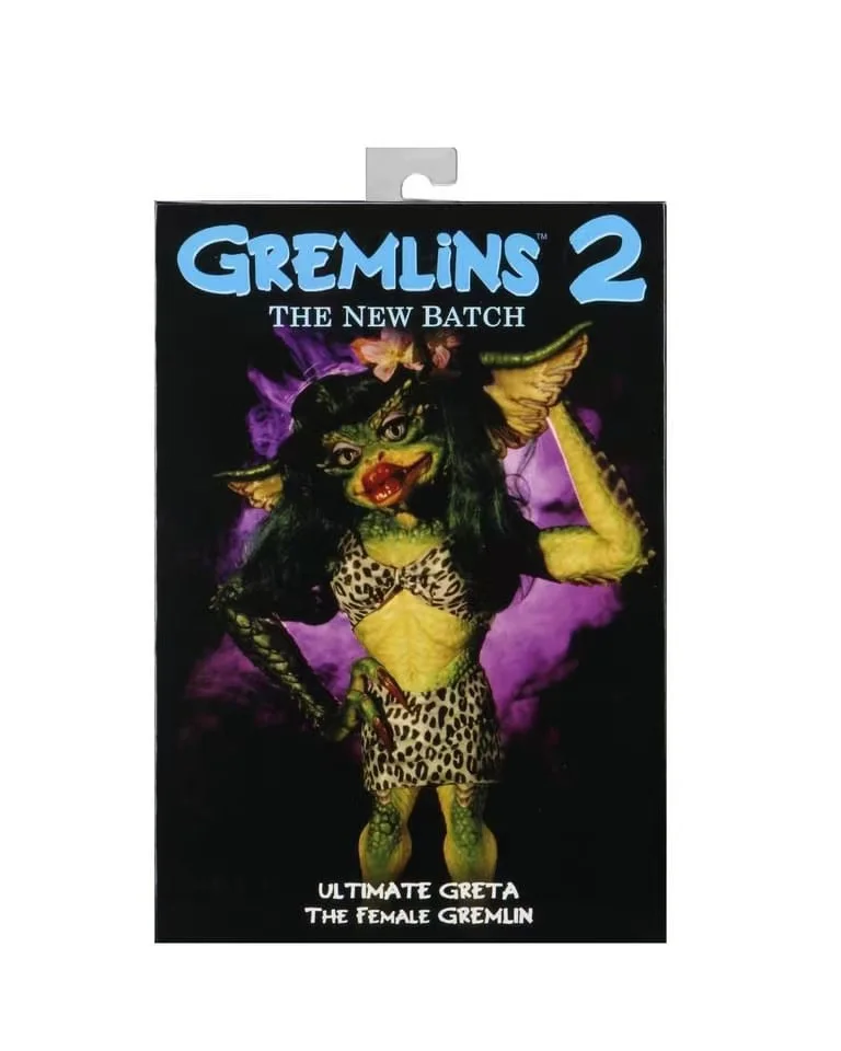 Фигурка NECA Gremlins Ultimate Gamer Film Female 2 Greta фигурка модели игрушки оригинальная