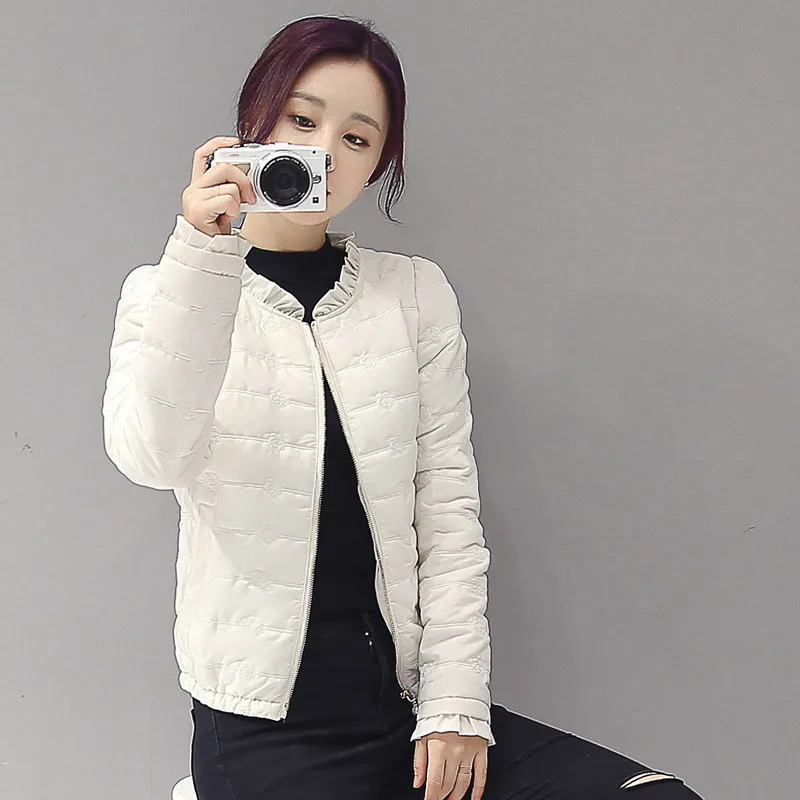 Осеннее хлопковое пальто Тонкая зимняя куртка плотная одежда для девочек