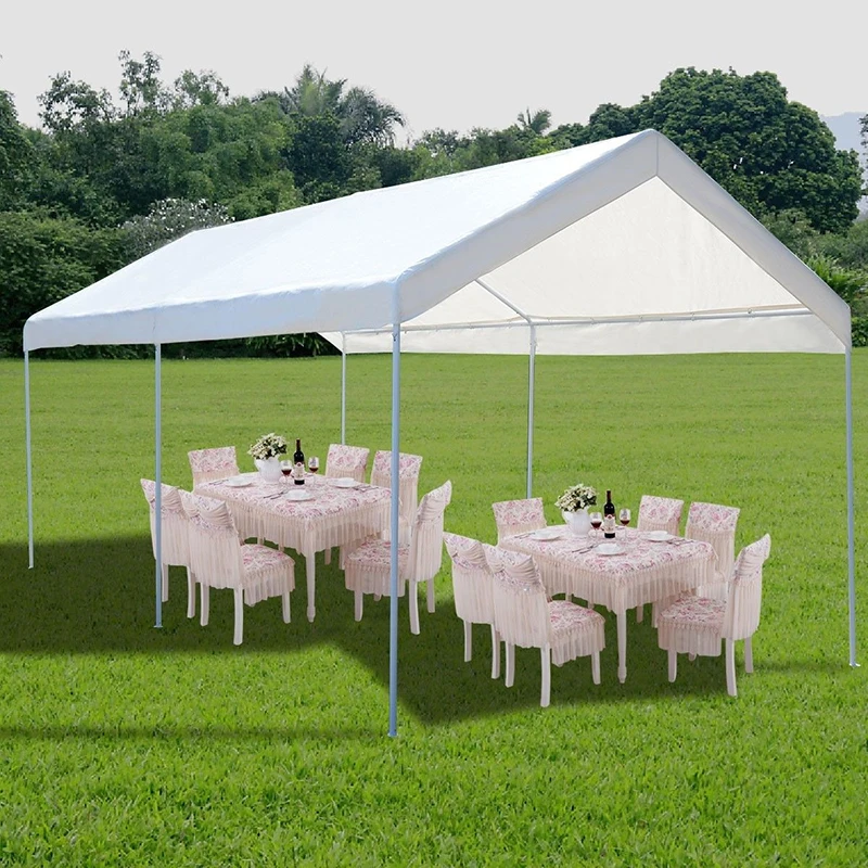 

10 x 20 Steel Frame Portable Car Canopy Shelter OP70138