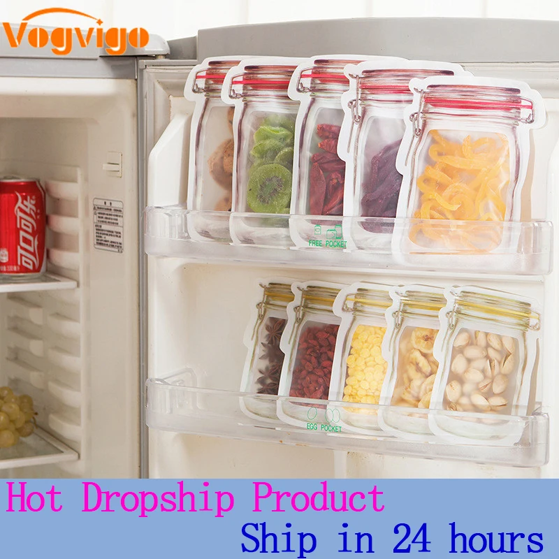 4/3 шт. упаковка-банка многоразовая сумка закуски Мобильный герметичный