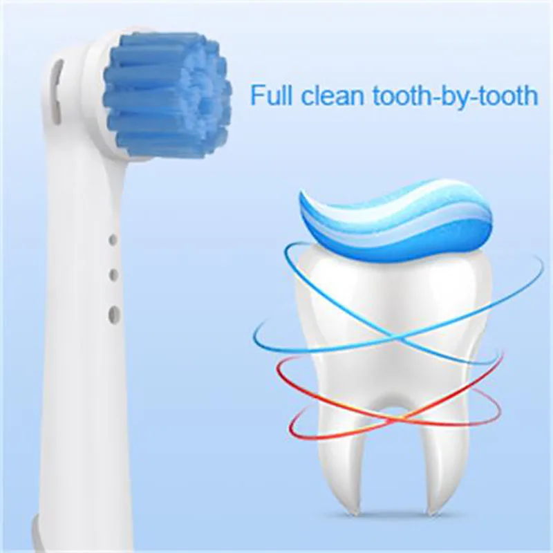 16 шт. EBS17 сменные насадки зубных щеток для Braun Oral B Vitality 3D Белые Электрические