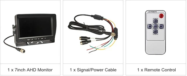 DIYKIT AHD " ips автомобильный монитор заднего вида Поддержка 960P AHD камера Поддержка sd-карты видео запись Diaplay две камеры s изображение