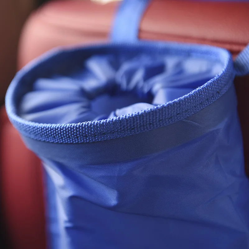 

Fashion Waterproof Multifunction Portable Vehicle-mounted Trash CanSeat Back Litter Bag Firm Washable Collapsible Storage Bag