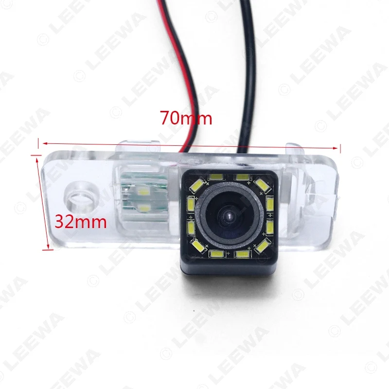 LEEWA HD специальная автомобильная камера заднего вида AHD с 4 светодиодами/8