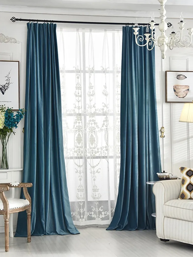 Современные европейские розовые бархатные шторы занавески для спальни гостиной