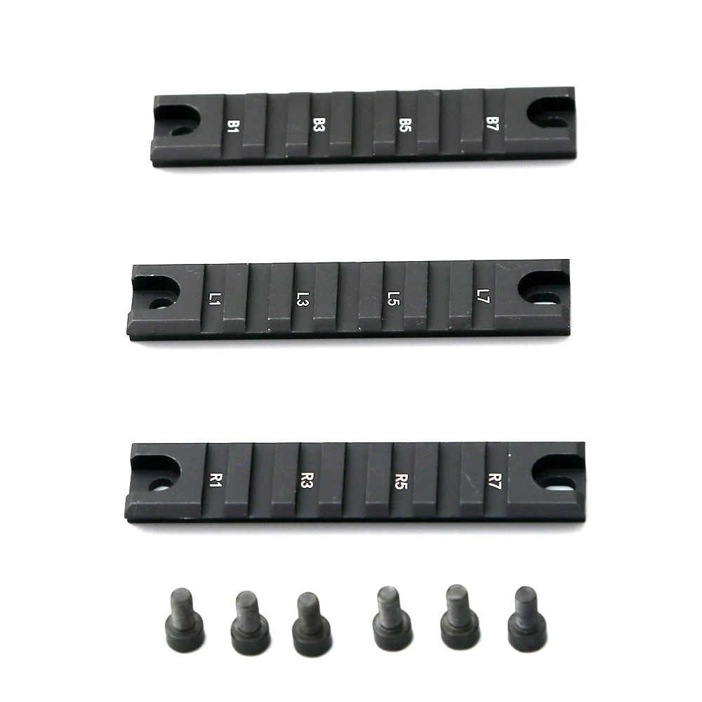 Тактическое крепление для планки Вивера Пикатинни Hornt стандартное 3 шт. 20 мм