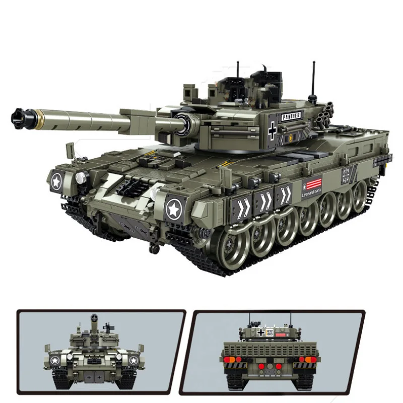 

632003 tank building blocks Bricks Toys For Children