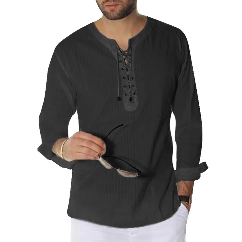 Aisputent Мужская Повседневная модная кружевная длинная легкая винтажная