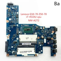 for lenovo g50 70 z50 70 laptop motherboard i7 4510u cpu integrated graphics card motherboard nm a272 full test