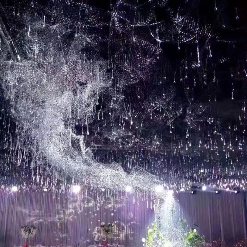 5 шт. акриловые хрустальные бусины подвесные свадебные украшения реквизит в виде