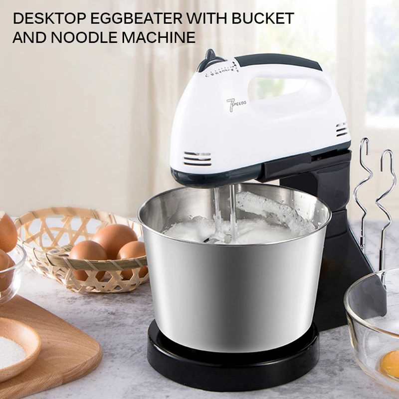 Многофункциональный миксер для теста из нержавеющей стали 1500 Вт 7