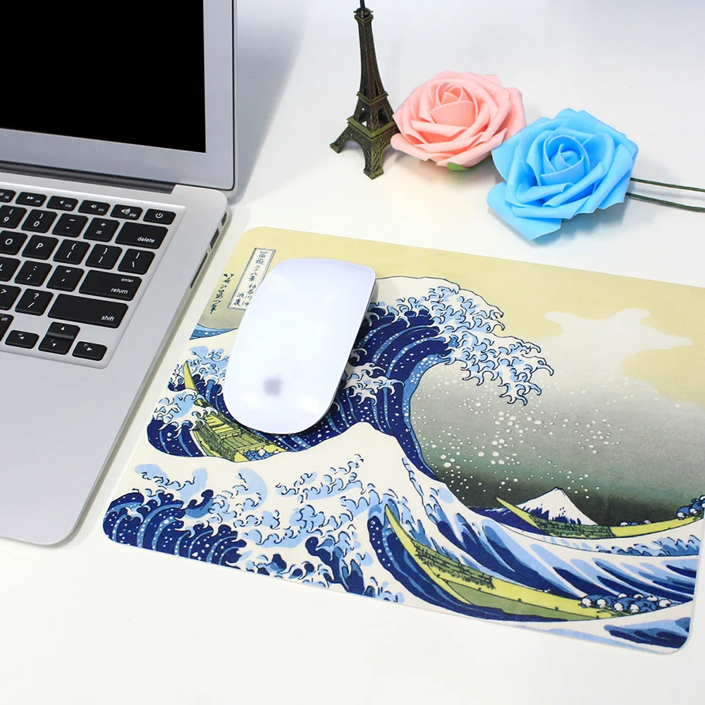 Коврики для мыши HRH компьютера и ноутбука уникальный резиновый игровой коврик с