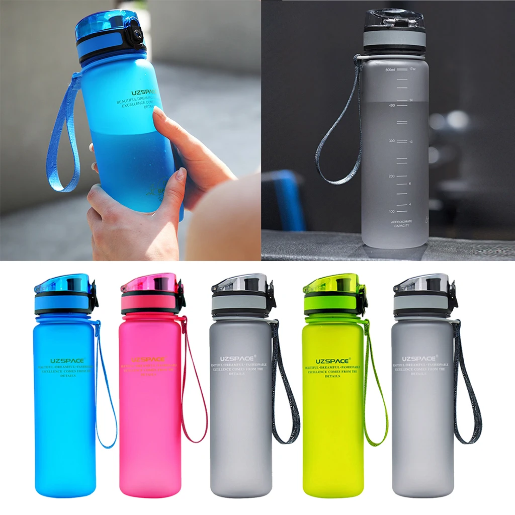 350/500 мл прочная Спортивная бутылка для воды Студенческая Герметичная Бутылка Для