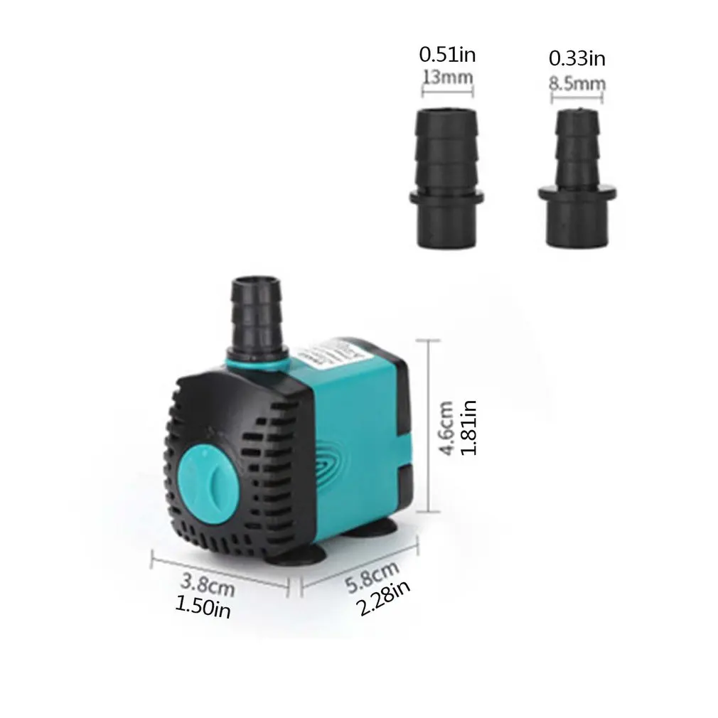 

Ultra-quiet Submersible Water Source Water Pump Filter Fish Energy-efficient Tank Water Wear-resistant Pump