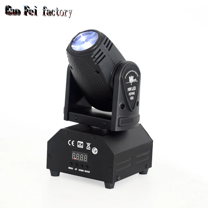 

DJ Lights Mobile DMX Light 10W LED Beam Moving Head RGBW Sound Activated Control For Disco Show Club Dance Party Wedding Bar