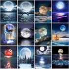 2021 новыйdiy декор для дома вышивка картина по номерам вышивка крестом наборы луна алмазная вышивка полная декор на стену картины по номерам украшения сделай сам подарокалмазная мозаика