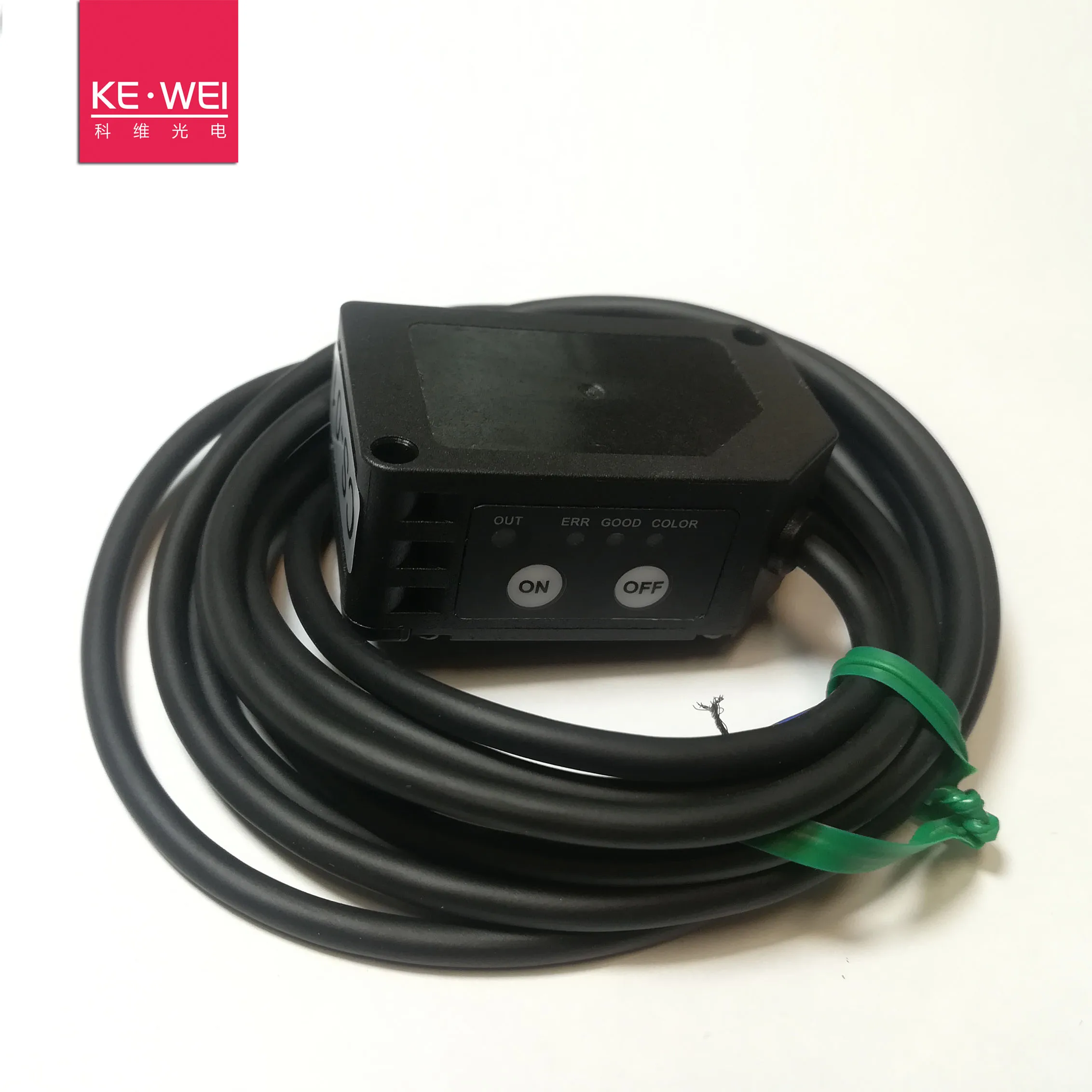 

Covey color sensor photoelectric eye CS-01 button teaching is simple and easy to use and stable recognition of any color