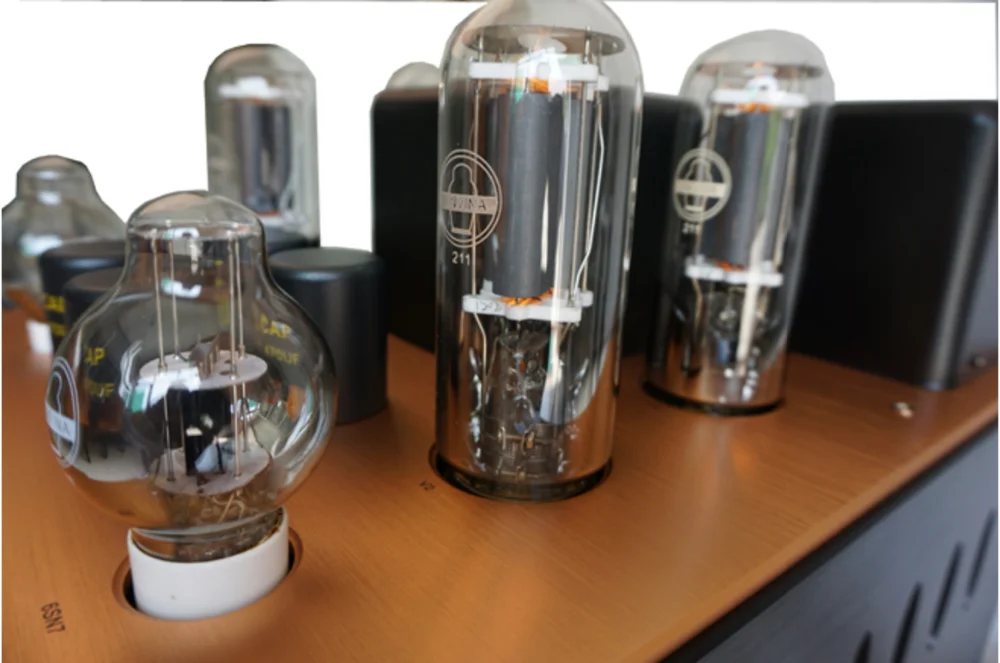 Meixing Mingda MC211-AS моно усилитель вакуумной трубки 6SN7 Push 211 класса AB1 усилитель мощности 100 Вт 110 В/220 В(пара