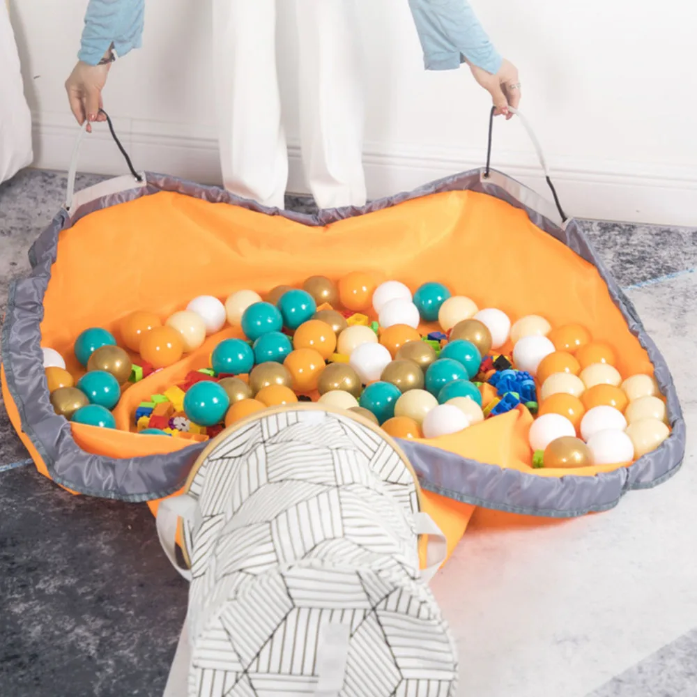 

1PC Children Storage Bag Cloth Art Storage Basket Foldable Storage Bag