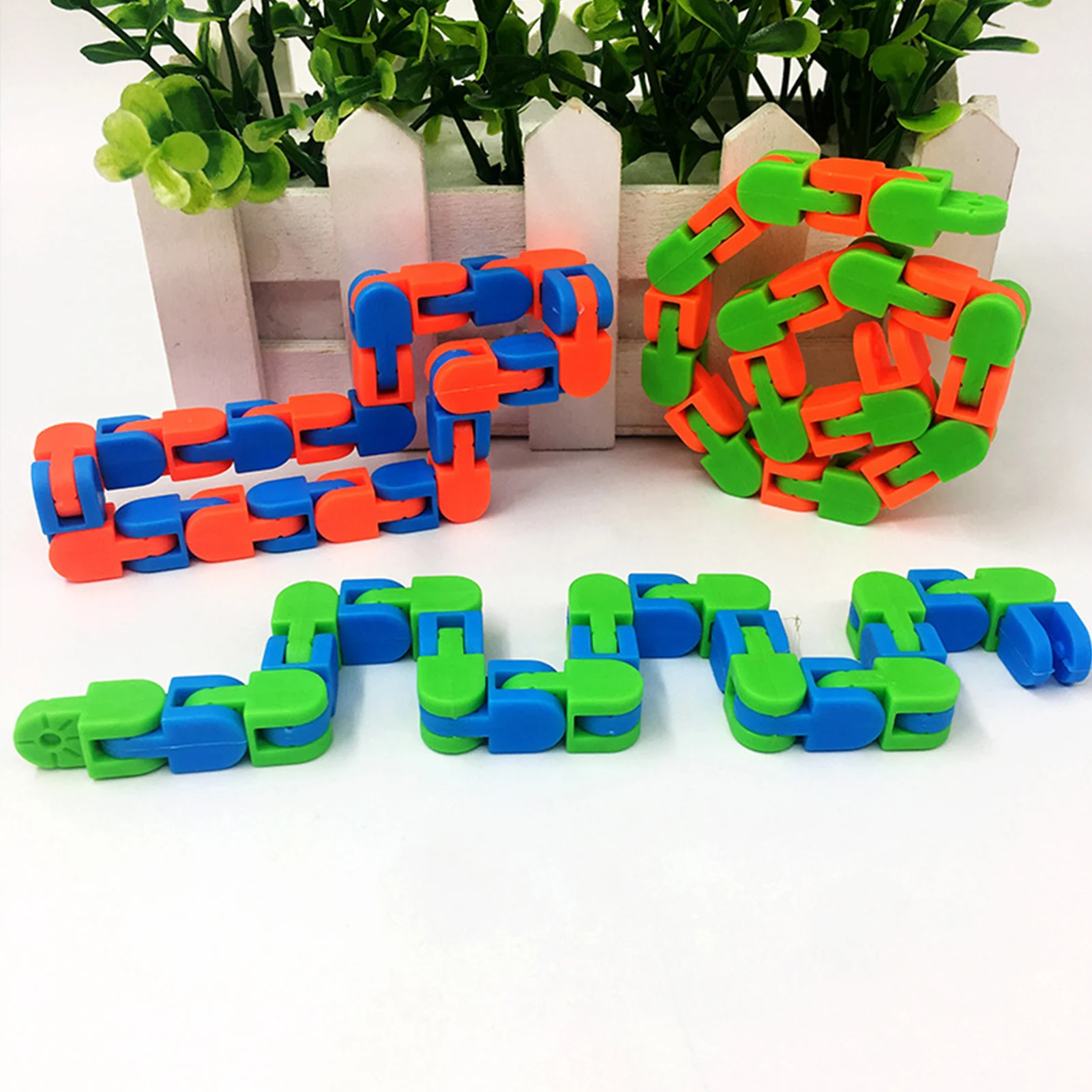 Rompecabezas de serpiente para ni&ntilde;os, 1 Uds., juguete de serpiente para autismo, juguete sensorial cl&aacute;sico, 28CM DH-3