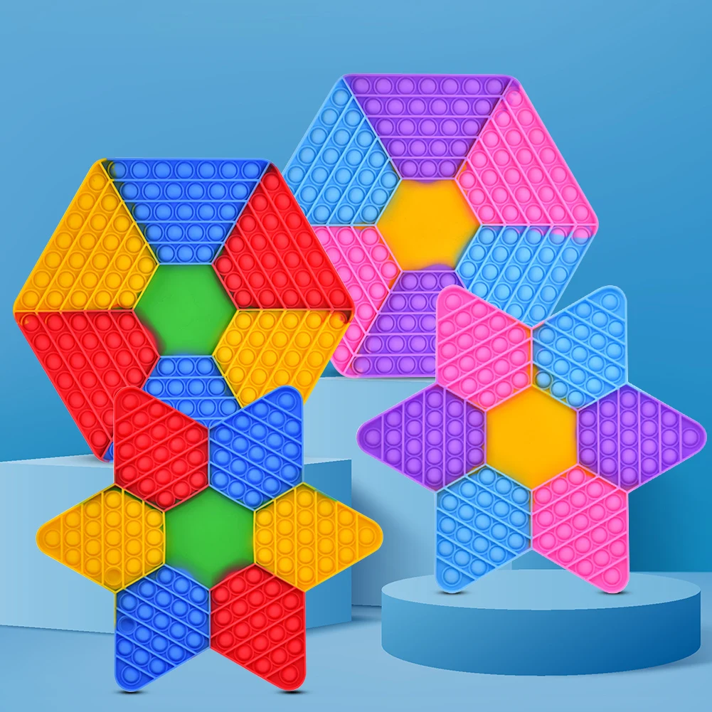 

Шахматная силиконовая пузырьковая игрушка, игрушка для снятия стресса, ремесла для детей и взрослых, интерактивные игрушки для игр на кончи...