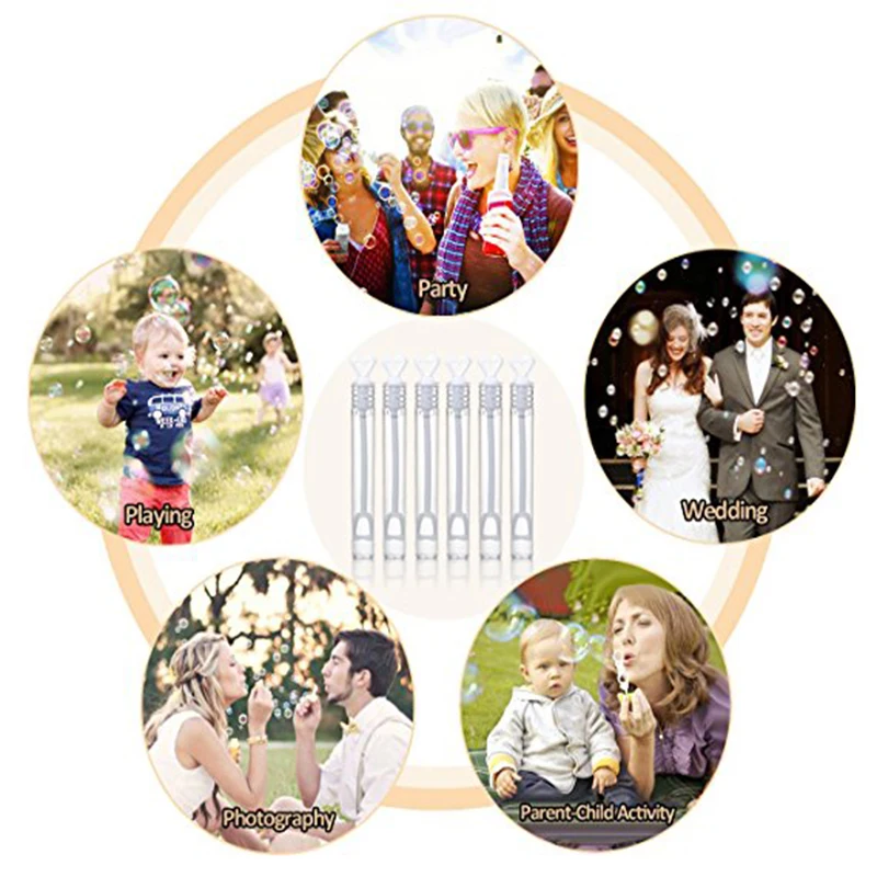 12 шт./лот пустые пузырьки для мыла свадебные сувениры детский праздник украшение