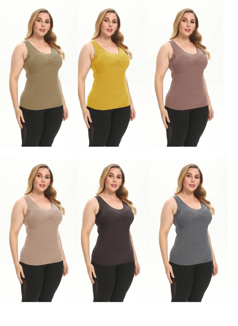 Толстые майки женская зимняя теплая мягкая бархатная нижняя рубашка майка