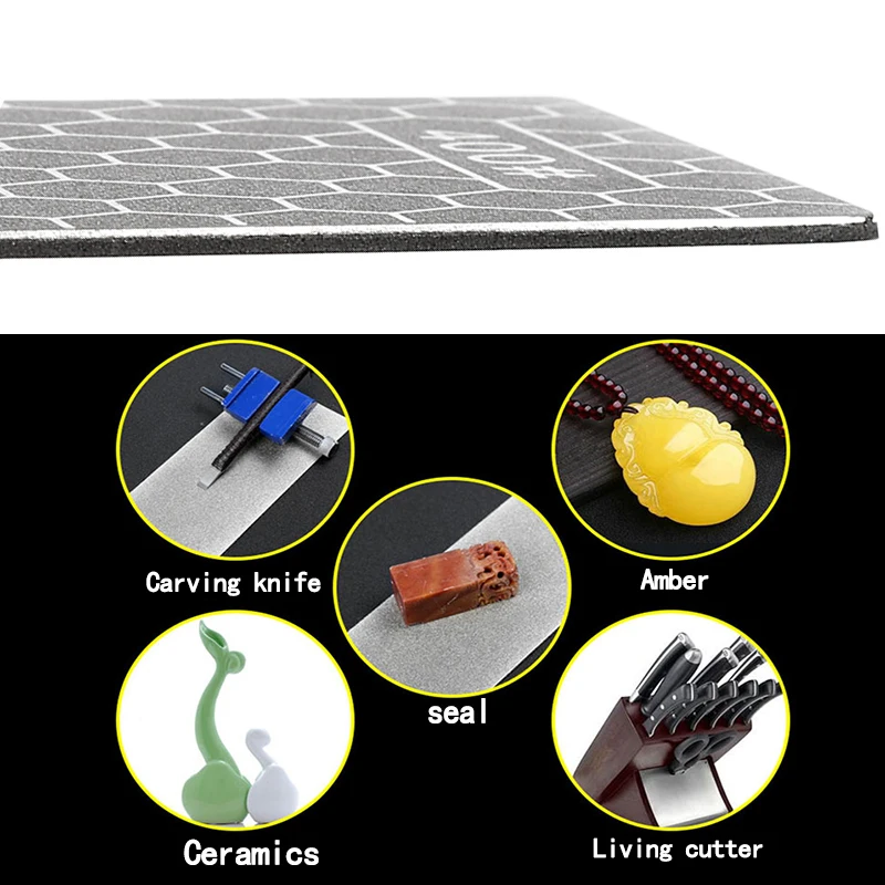400 #/1000 # алмазный камень для заточки ножей ультра-тонкая сотовая поверхность