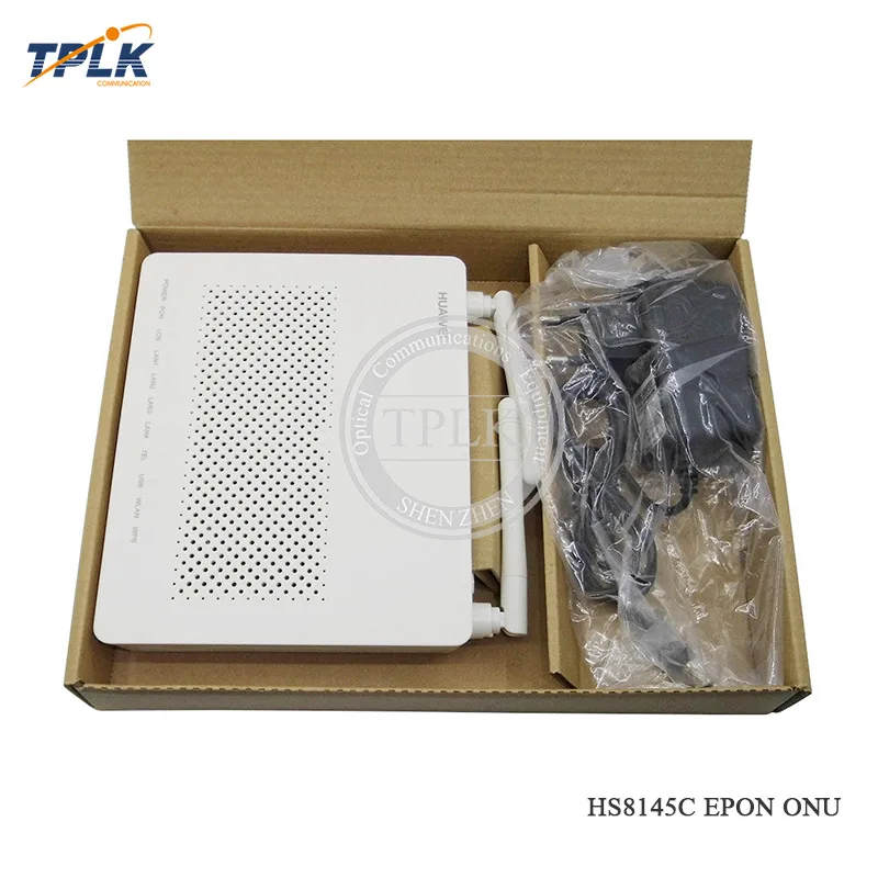 Оригинальный новый модем HS8145C EPON ONU FTTH HGU роутер 1GE + 3FE 1TEL Wifi ONT Carrier|Фиксированные