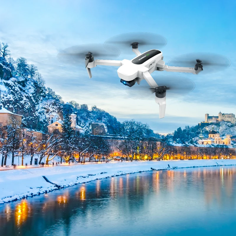 Hubsan Дрон Квадрокоптер с дистанционным управлением H117S Zino дроны 1 км 5 8G UHD 4K Камера