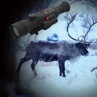 1080p monocular digital night vision sight scope integrated 20mm picatinny mount wifi rangefinder gps daynight use for hunting
