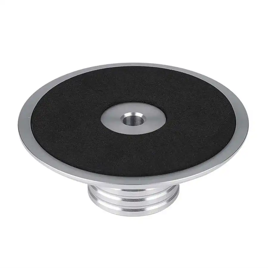 Алюминиевый зажим для виниловых пластинок Record Weight Clamp Metal Disc Stabilizer для проигрывателей LP Vinyl Turntables/CD Player/Speakers Records Player Accessories.