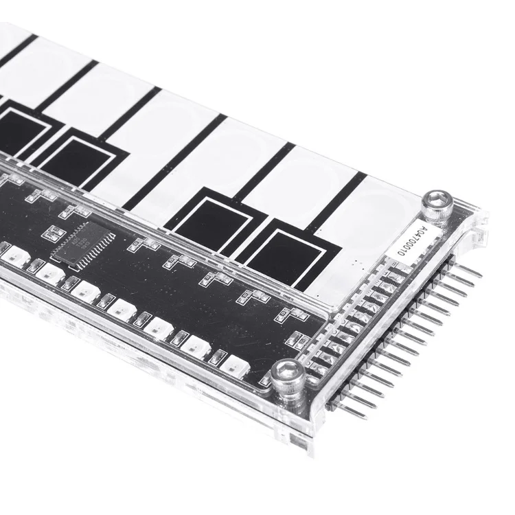 Официальная доска для пианино M5Stack из акрила со светодиодсветильник кой TS20 I2C