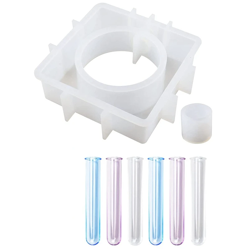 

Resin Mold for Planter Terrarium Plant Propagation Station Silicone Molds for Hydroponic Plants Vase Epoxy Molds