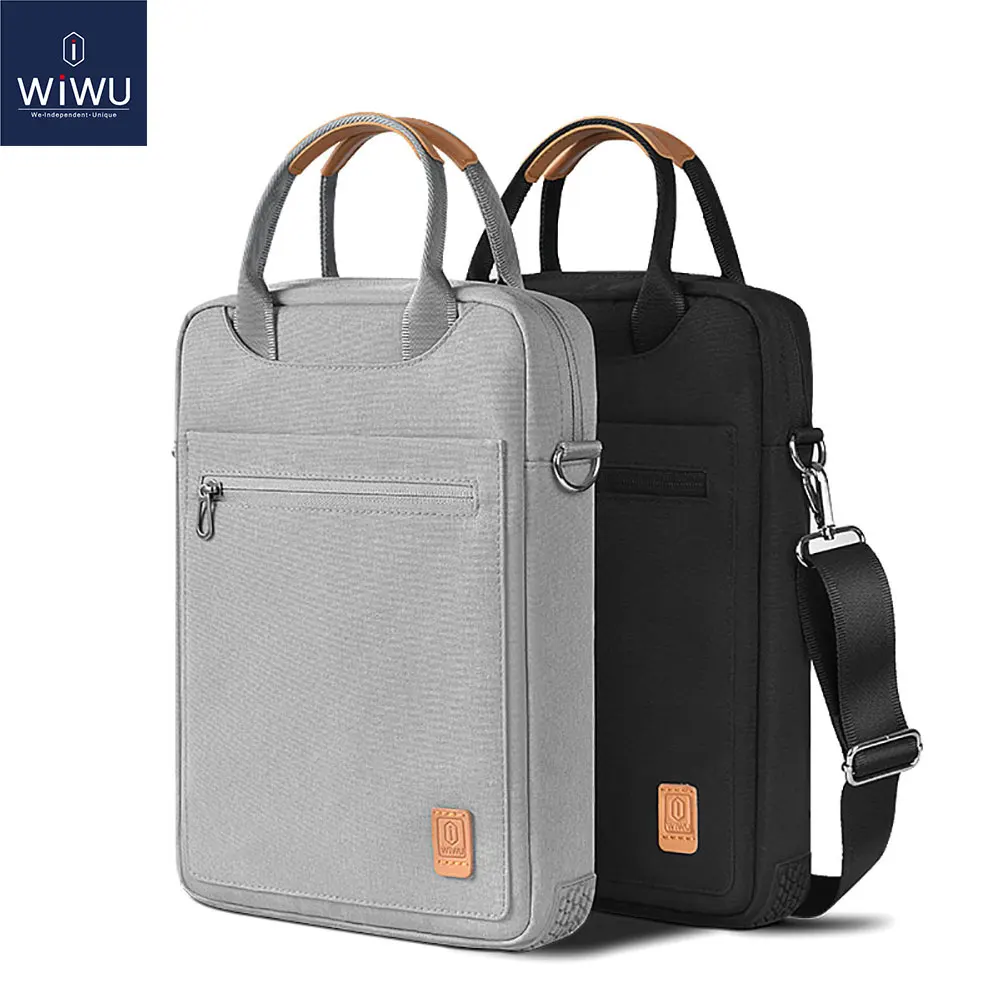 Сумка WiWU для ноутбука MacBook Pro 13 A2338 Air A2337 2020 M1 водонепроницаемая сумка на плечо с