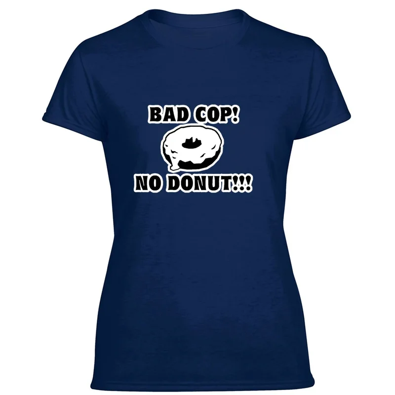 

Casual Bad Cop No Donut Men's T-Shirt Crew Neck Tshirt Man Big Size 3xl 4xl 5xl Cool Hip Hop