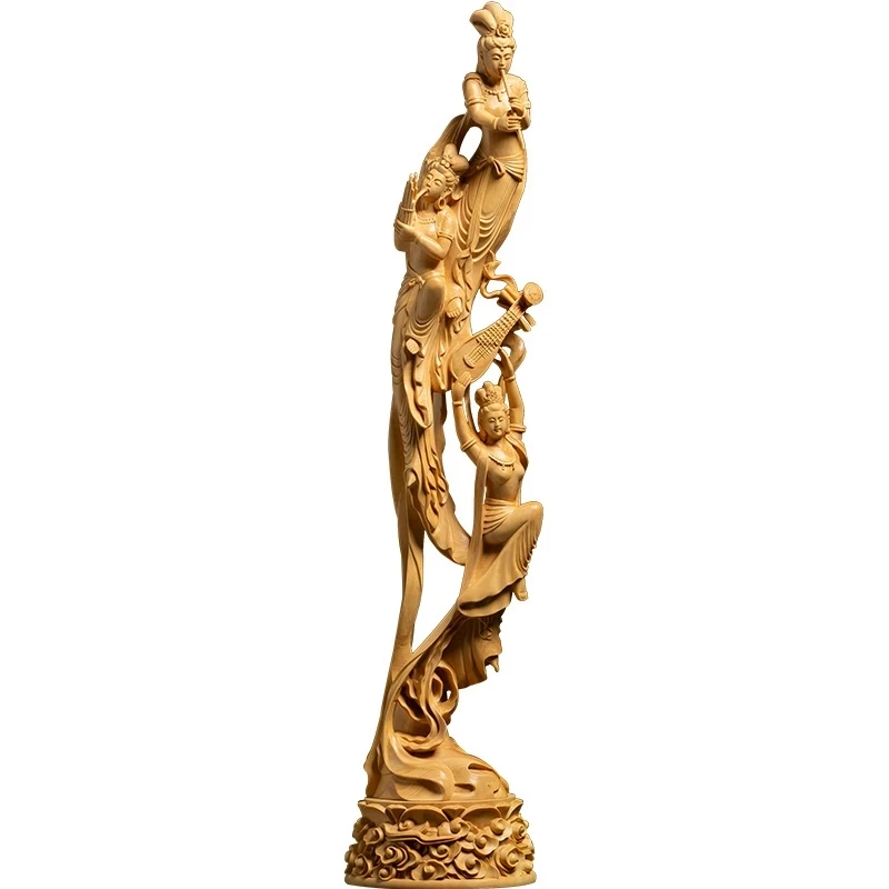 

Lute Dunhuang-Boj Летающая сказочная деревянная творческая поделка в китайском стиле украшение для гостиной