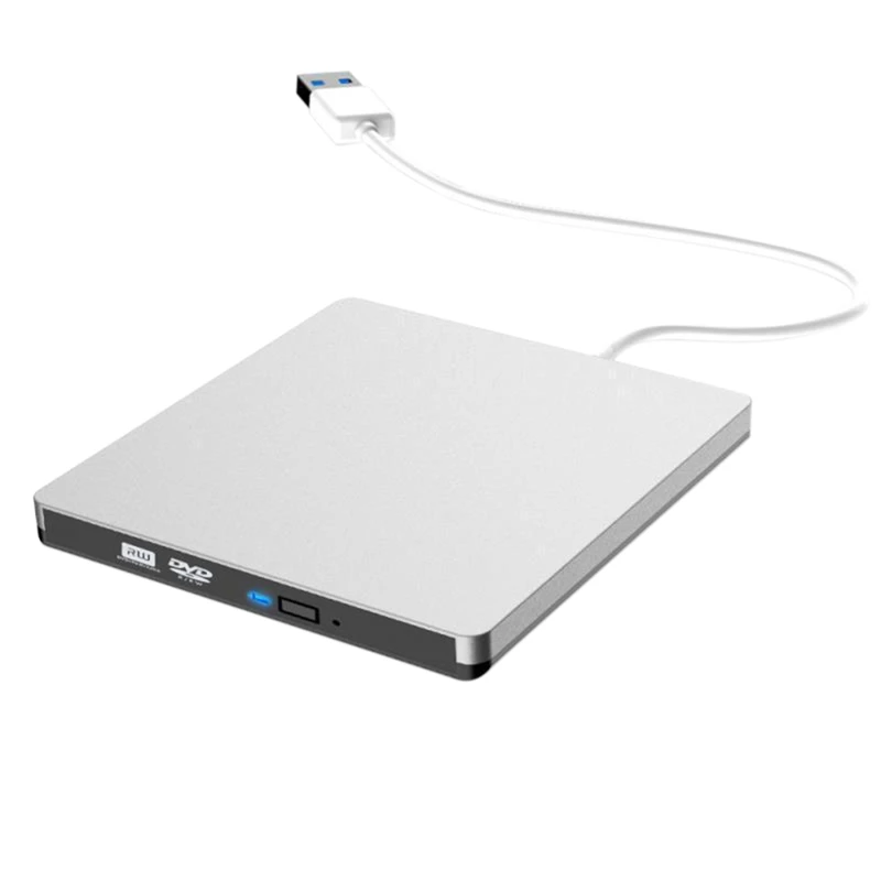 Внешний CD DVD-привод USB 3 0 ультратонкий DVD-проигрыватель для ноутбука Mac настольного
