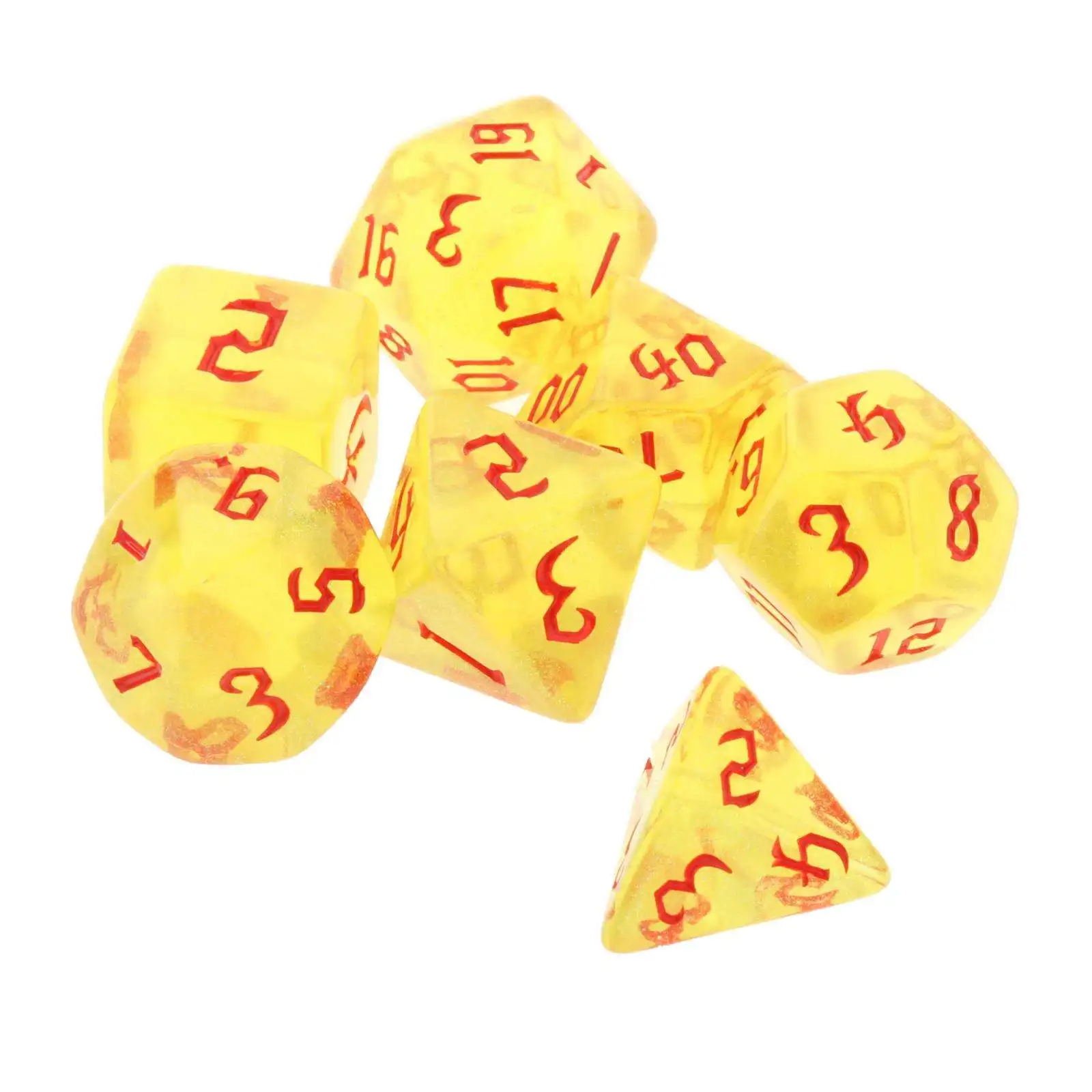 7 шт. набор костей для вечевечерние | Спорт и развлечения