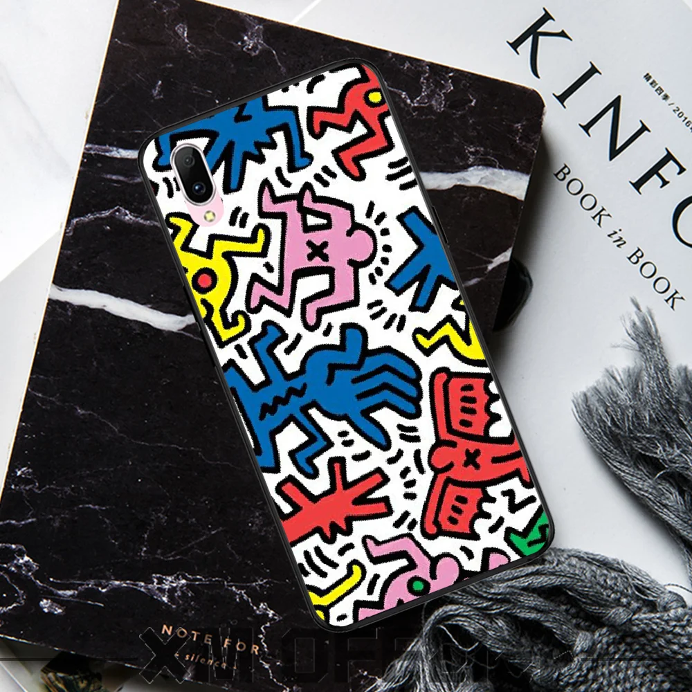 BaweiTE Keith Haring art Роскошный Уникальный Дизайн чехол для телефона VIVO Y31 Y53 Y55 Y66 Y67 Y69 Y71 Y75