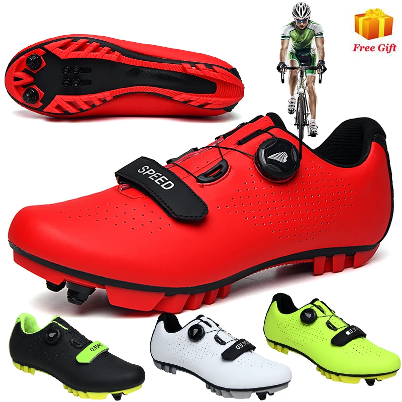 

Zapatos de Ciclismo transpirables para hombre y mujer, Zapatillas para bicicleta de montaÃ±a, zapatos de Ciclismo de carretera co